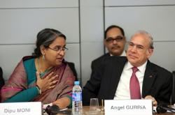 Global Forum on Responsible Business Conduct: Dipu Moni and Angel Gurría
